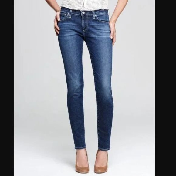 AG Adriano Goldschmied The Stilt Cigarette Leg Jeans Women's Size 27 - Picture 11 of 11